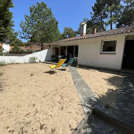 Maison Spacieuse, 600m Plage, 6 Couchages, Parking Gratuit, Jardin, Terrasse, Wifi Optionnel - Fr-1-224c-210 Дом отдыха Сен-Жан-де-Мон